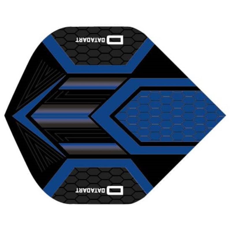Billaresbalsalobre Pluma Dardos Datadart HEX Flight Black/Blue - Imagen 3