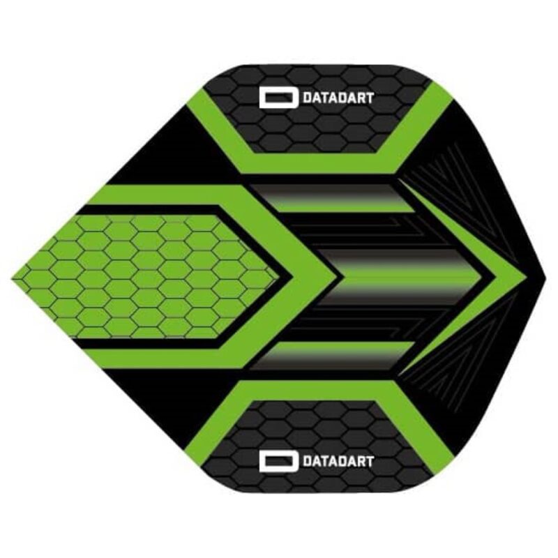 Billaresbalsalobre Pluma Dardos Datadart HEX Flight Black/Green - Imagen 2