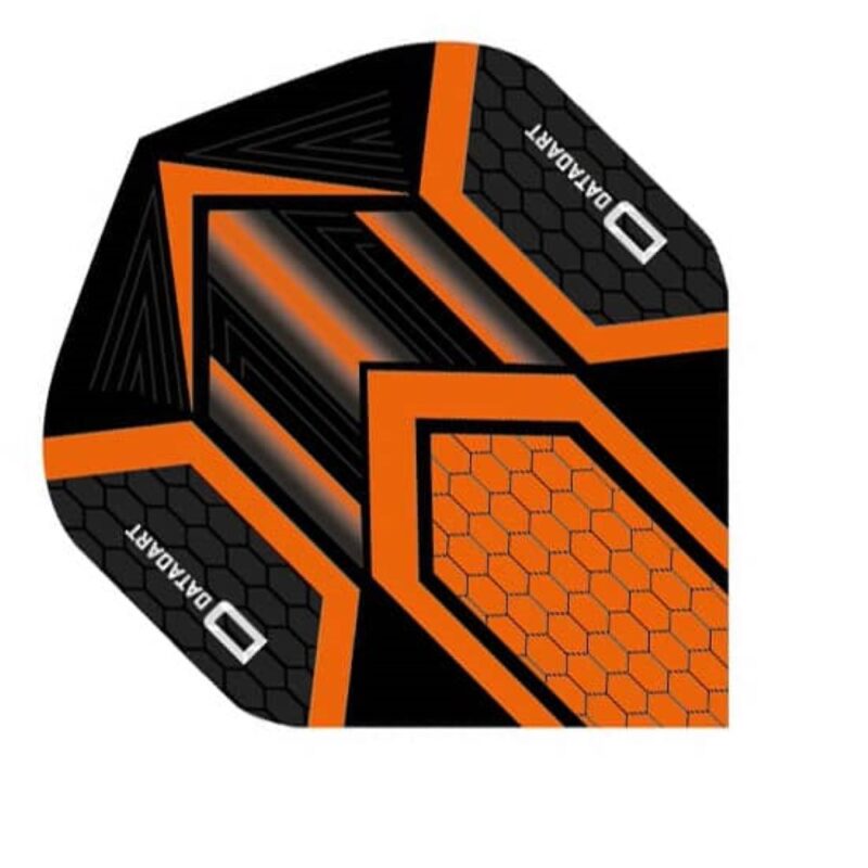 Billaresbalsalobre Pluma Dardos Datadart HEX Flight Black/Orange - Imagen 2