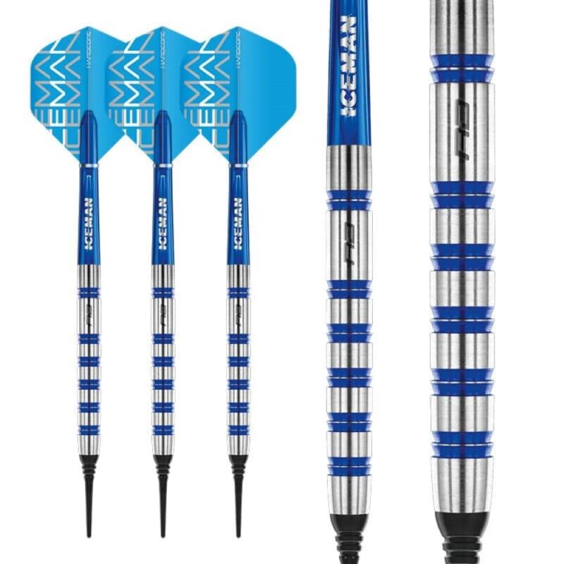 Billaresbalsalobre Dardos Red Dragon Gerwyn Price Iceman Challenger 80% 20gr RDD2378 - Imagen 3