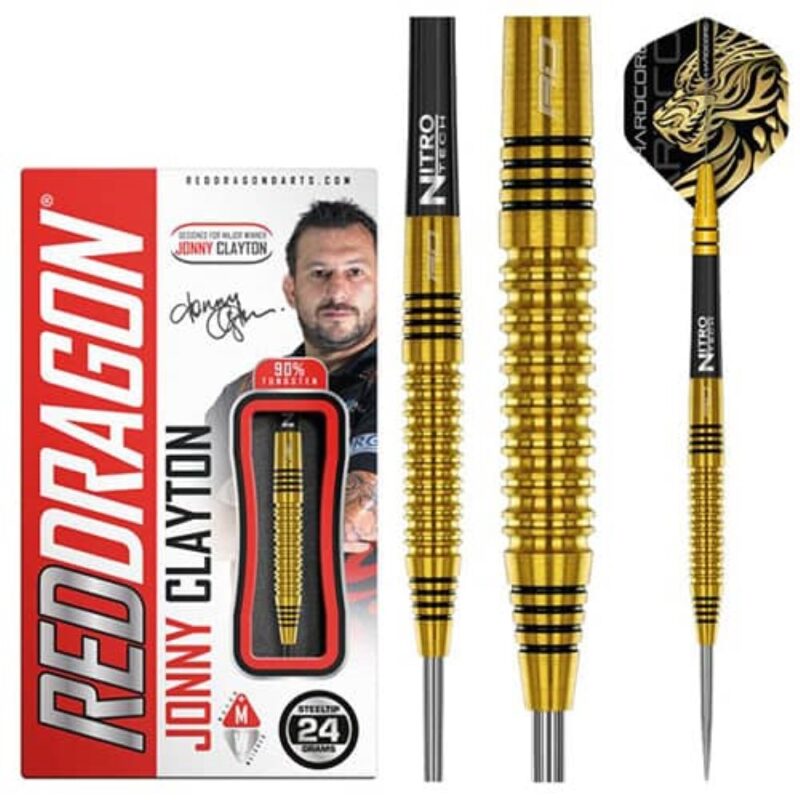 Billaresbalsalobre Dardos Red Dragon Jonny Clayton 90% 24g - Imagen 3