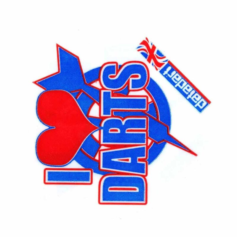 Billaresbalsalobre Pluma Dardos Datadart Metronic Flight I Love Darts M022 - Imagen 2