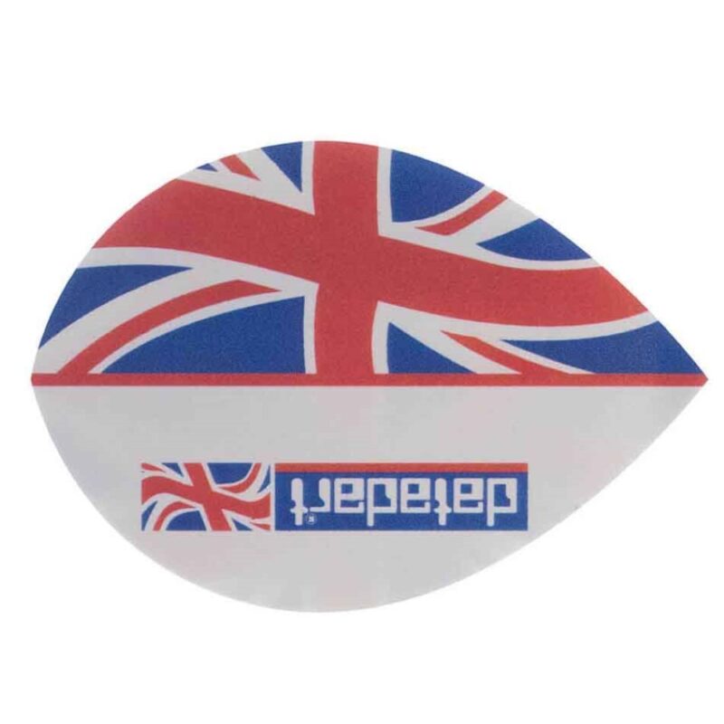Billaresbalsalobre Pluma Dardos Datadart Metronic Flight English Flag M034 - Imagen 2