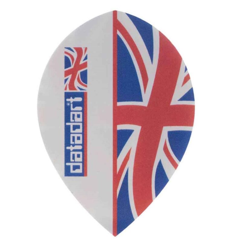 Billaresbalsalobre Pluma Dardos Datadart Metronic Flight English Flag M034
