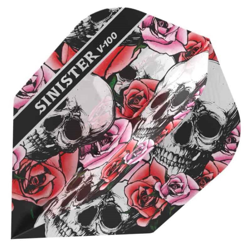 Billaresbalsalobre Pluma Dardos Viper Flights Sinister Standard Red Pink  30-3702