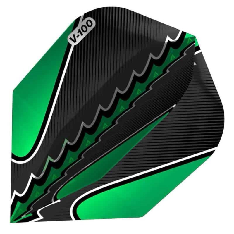 Billaresbalsalobre Pluma Dardos Viper Flights Black Flux Standard Green  30-1823