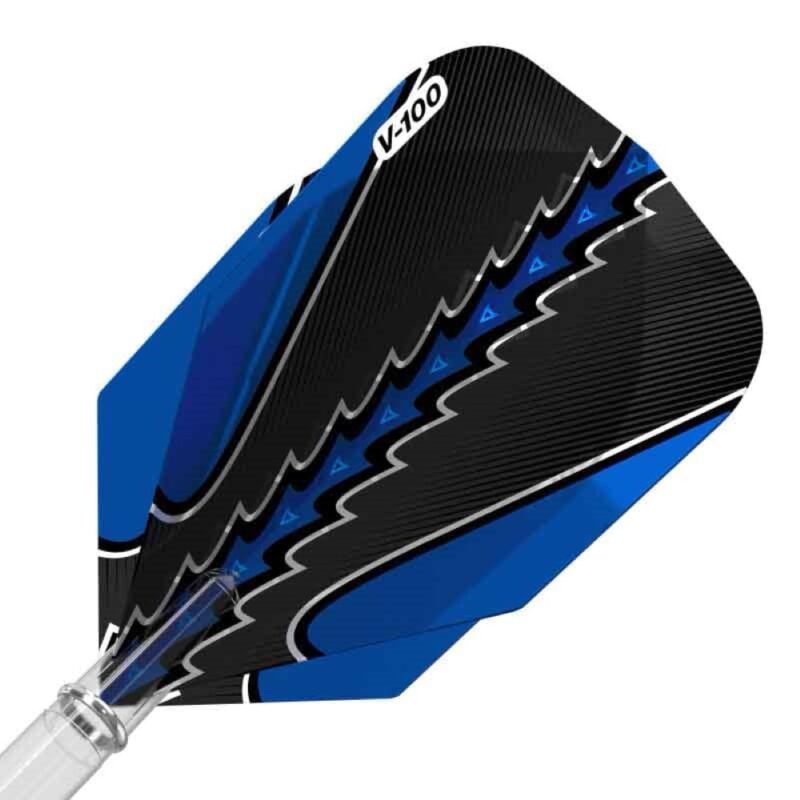 Billaresbalsalobre Pluma Dardos Viper Flights Black Flux Standard Blue  30-1821 - Imagen 2
