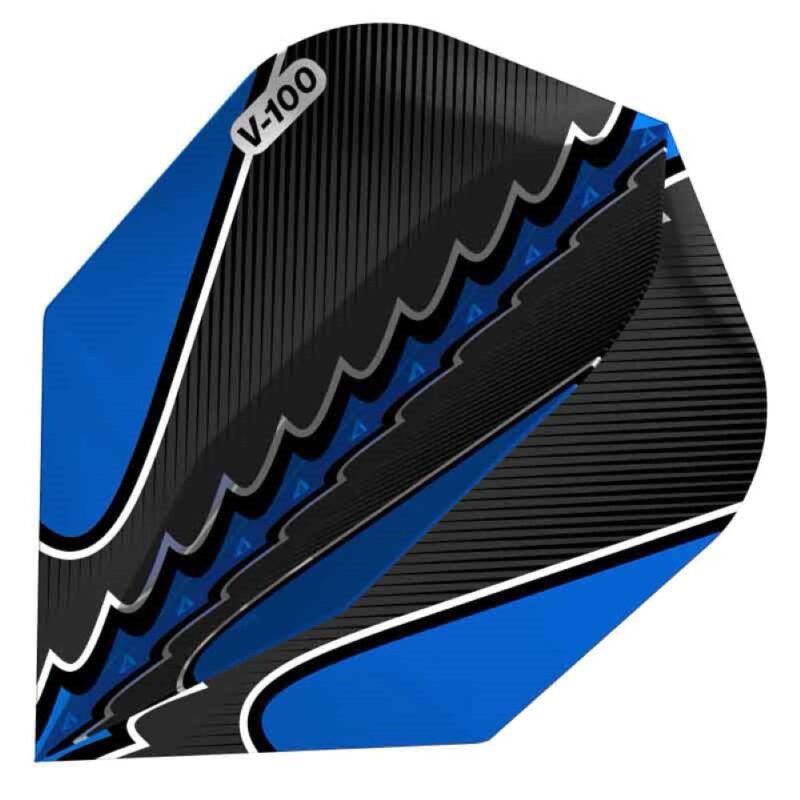 Billaresbalsalobre Pluma Dardos Viper Flights Black Flux Standard Blue  30-1821