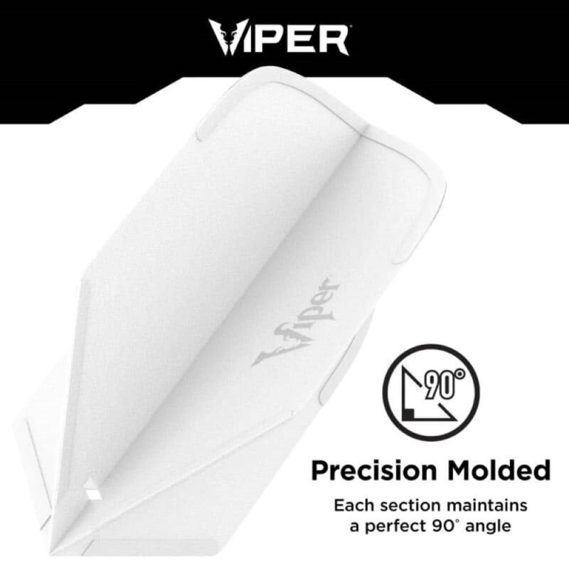 Billaresbalsalobre Pluma Dardos Viper Cool Flights Slim White  30-7703 - Imagen 3