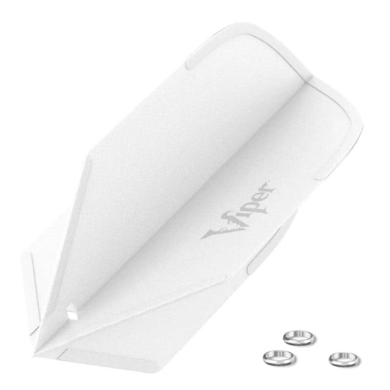Billaresbalsalobre Pluma Dardos Viper Cool Flights Slim White  30-7703