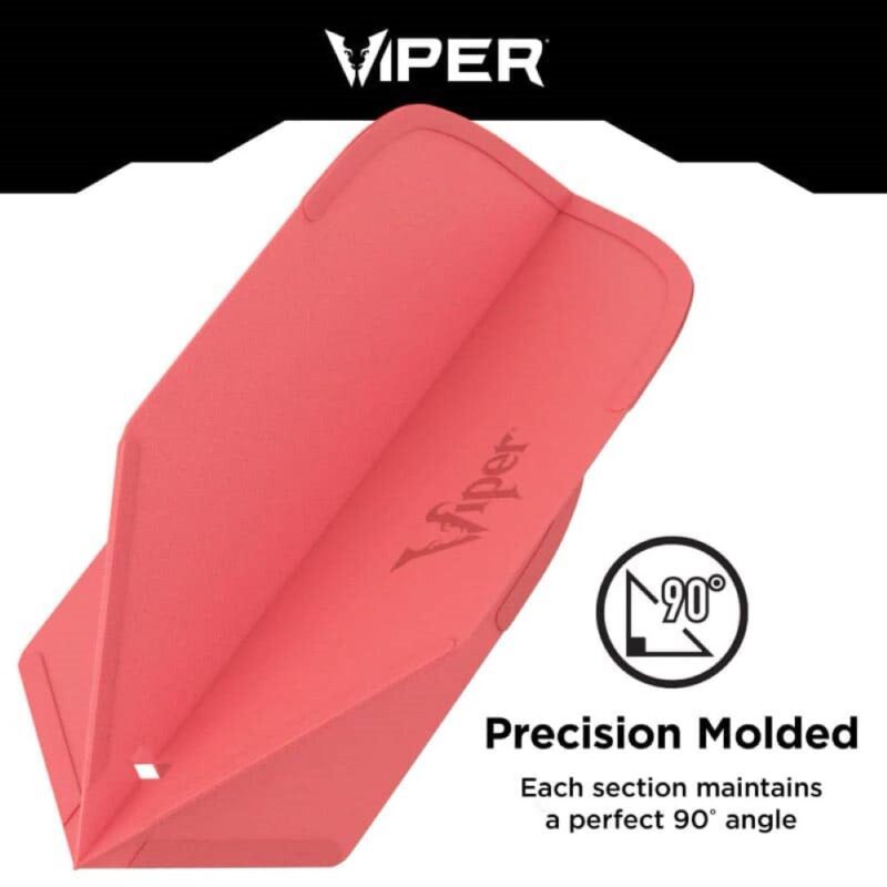 Billaresbalsalobre Pluma Dardos Viper Cool Flights Slim Red 30-7701 - Imagen 3