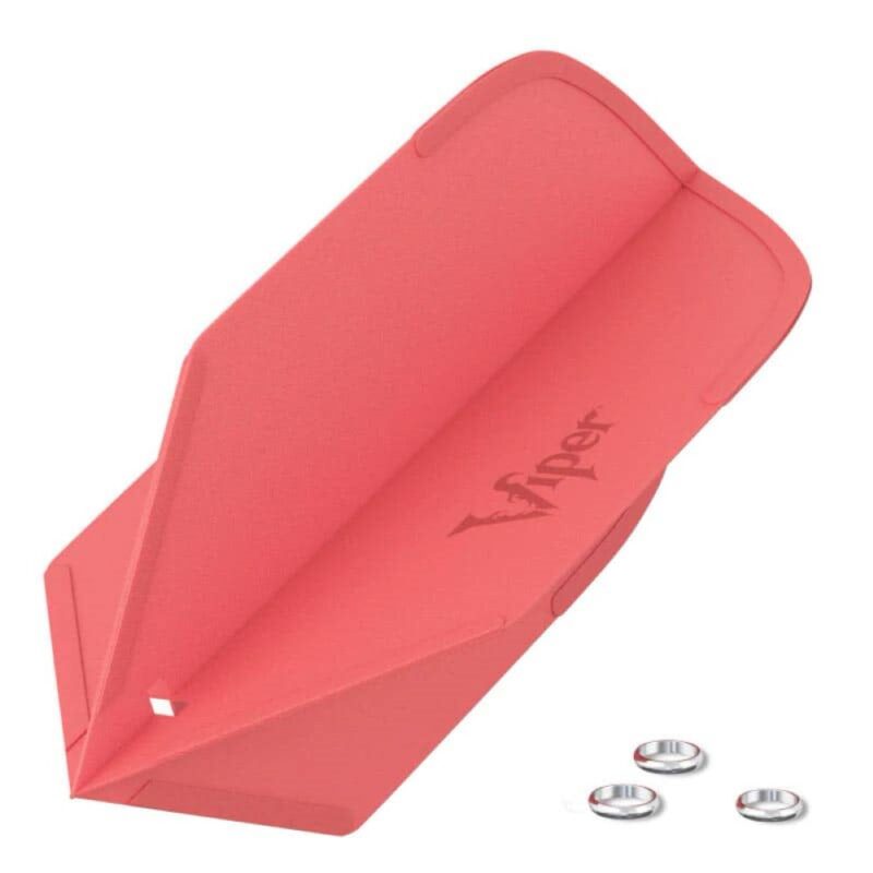 Billaresbalsalobre Pluma Dardos Viper Cool Flights Slim Red 30-7701