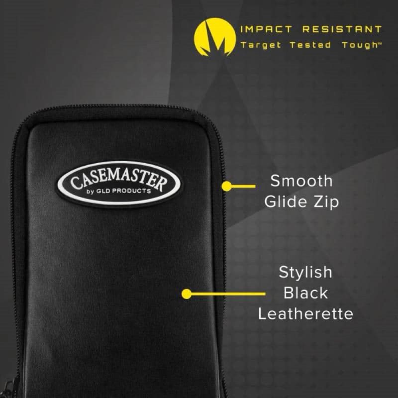 Billaresbalsalobre Funda Dardos Casemaster Mini Pro Leatherette Dart Case Black  36-0909-01 - Imagen 2