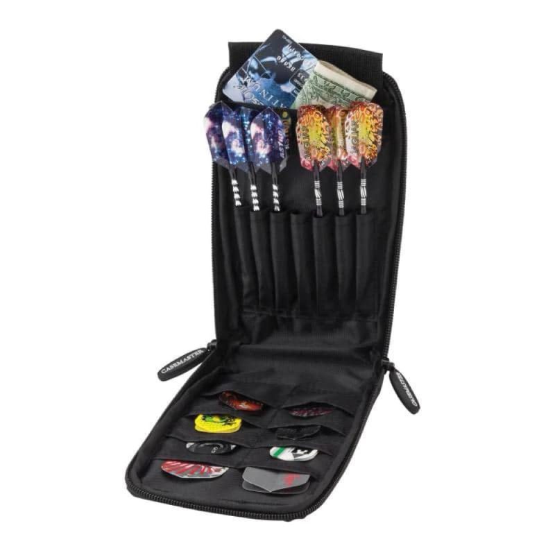 Billaresbalsalobre Funda Dardos Casemaster Mini Pro Leatherette Dart Case Black  36-0909-01