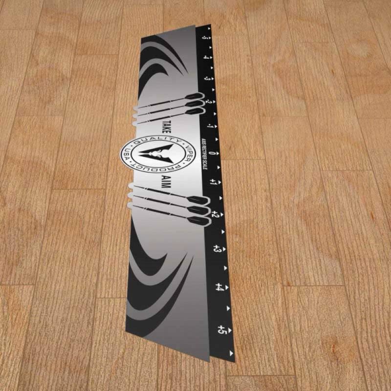 Billaresbalsalobre Linea Tiro Dardos Viper Edge Throw Line Marker Silver 37-0151 - Imagen 3