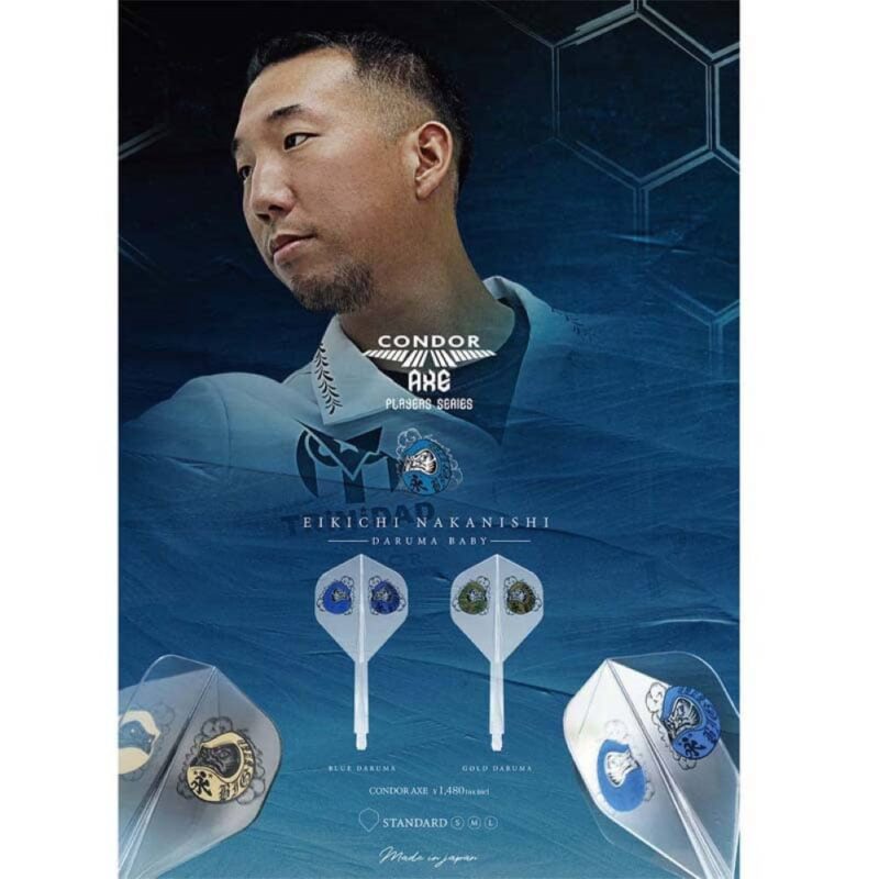 Billaresbalsalobre Plumas Condor Axe Standard Daruma Baby Clear Blue M 27.5m 3 Uds. - Imagen 5