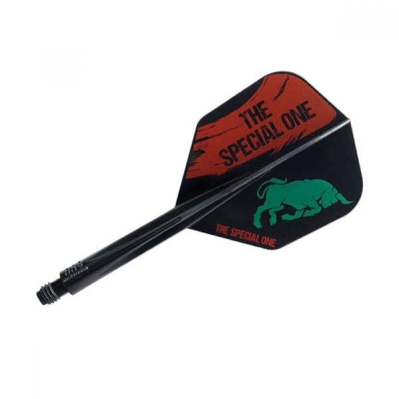 Billaresbalsalobre Plumas Condor Axe Special One 2 Shape Black  M 27.5mm 3 Uds.