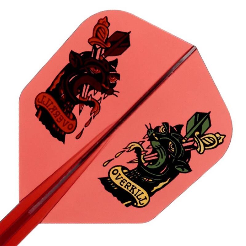 Billaresbalsalobre Plumas Condor Axe Shape  Over Kill Blood Yuki Yamada S 21.5mm 3 Uds. - Imagen 4