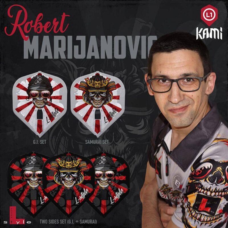 Billaresbalsalobre Plumas L-style L1Pro Kami Standard Robert Marijanovic v2 Samurai Type C Black  sL1PROKAMI-Marijanovic v2 GI/Samurai Type C-B - Imagen 2