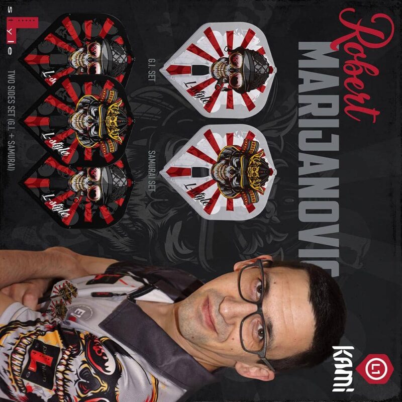 Billaresbalsalobre Plumas L-style L1Pro Kami Standard Robert Marijanovic v2 Samurai Type C Black  sL1PROKAMI-Marijanovic v2 GI/Samurai Type C-B - Imagen 3