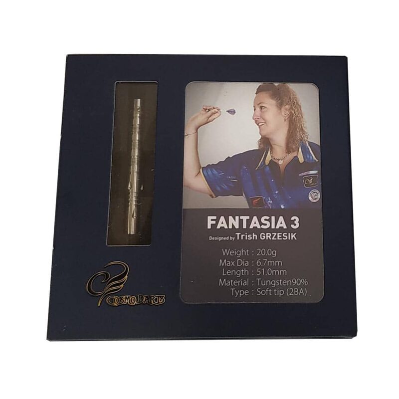 Billaresbalsalobre Dardos Cosmo Darts Fantasia 3 Trish Grzesik 90% 20gr - Imagen 2