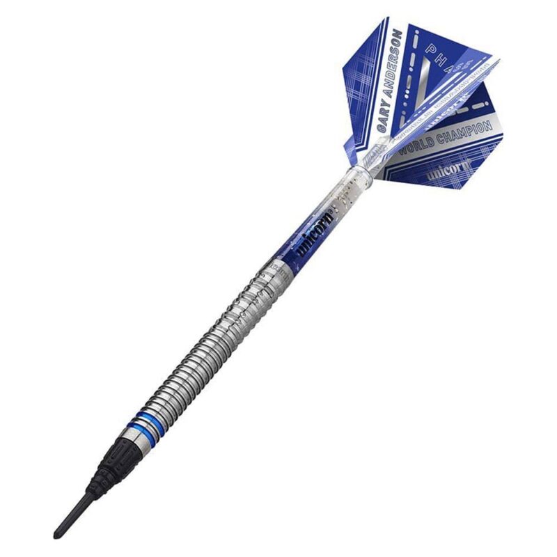 Billaresbalsalobre Dardos Unicorn W.C. Gary Anderson Phase 5 70% 18gr 4502 - Imagen 2