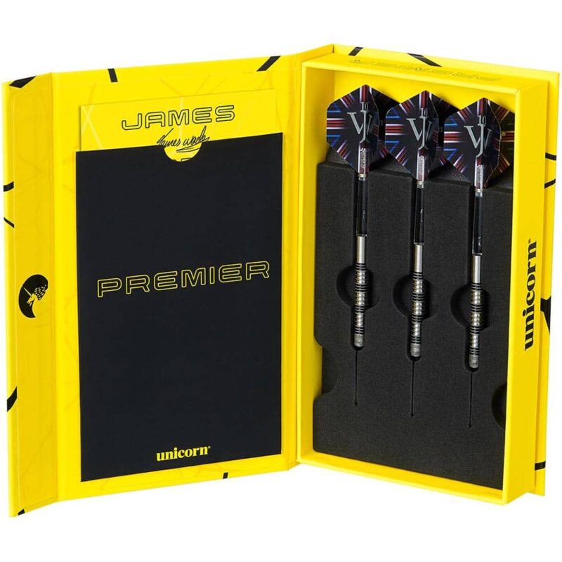 Billaresbalsalobre Dardos Unicorn Darts Premier James Wade 90% 24gr 27569 - Imagen 4