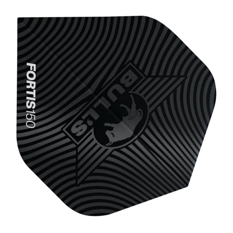 Billaresbalsalobre Plumas Bulls Darts Fortis Flights Standard Negro  50912 - Imagen 2
