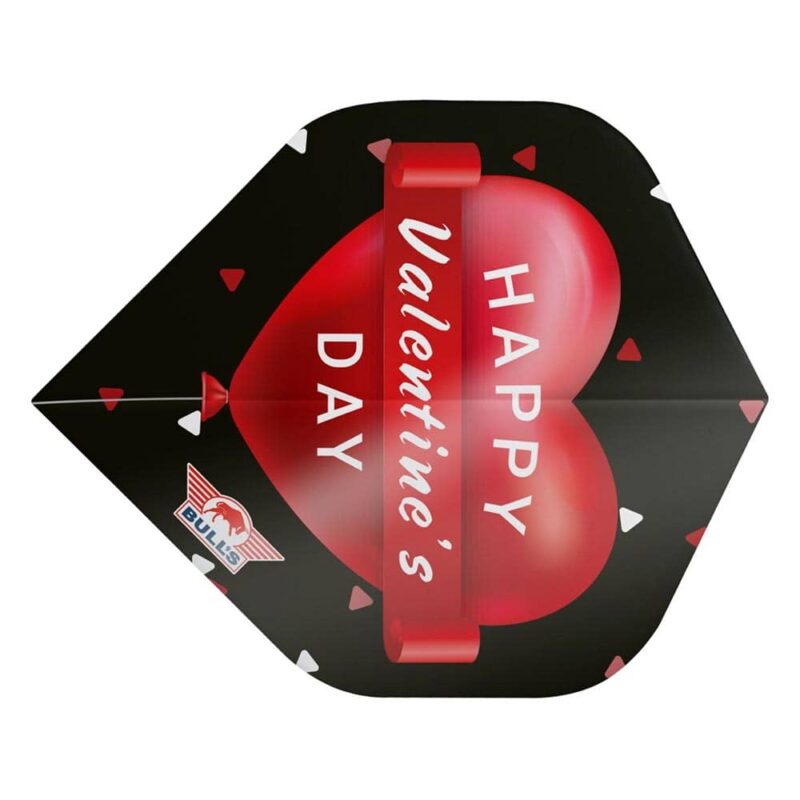 Billaresbalsalobre Plumas Bulls Darts Powerflite D100 Valentine Standard  50893 - Imagen 2