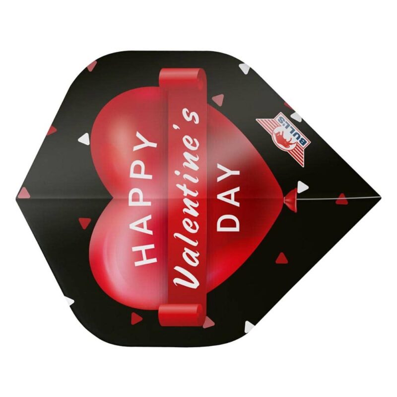 Billaresbalsalobre Plumas Bulls Darts Powerflite D100 Valentine Standard  50893 - Imagen 3