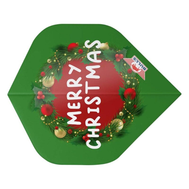 Billaresbalsalobre Plumas Bulls Darts Powerflite D100 Christmas Standard  50895 - Imagen 3