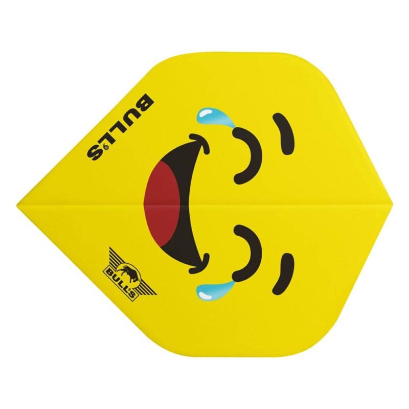 Billaresbalsalobre Plumas Bulls Darts Smiley 100 Laugh Crying Standard  50889 - Imagen 2