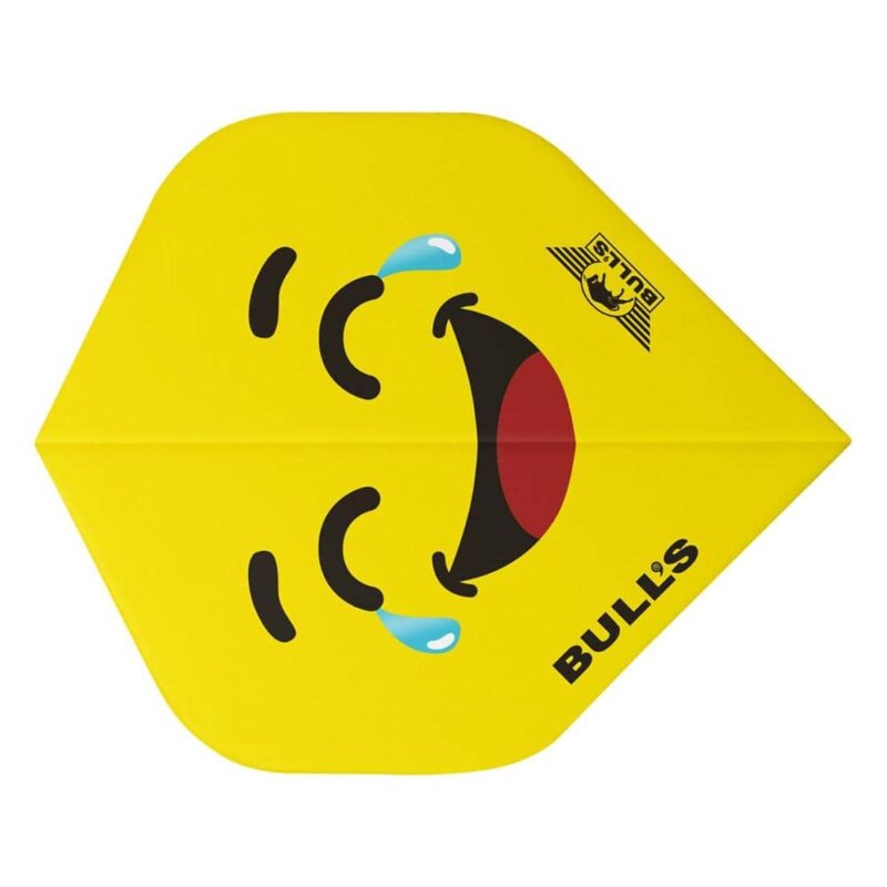 Billaresbalsalobre Plumas Bulls Darts Smiley 100 Laugh Crying Standard  50889 - Imagen 3