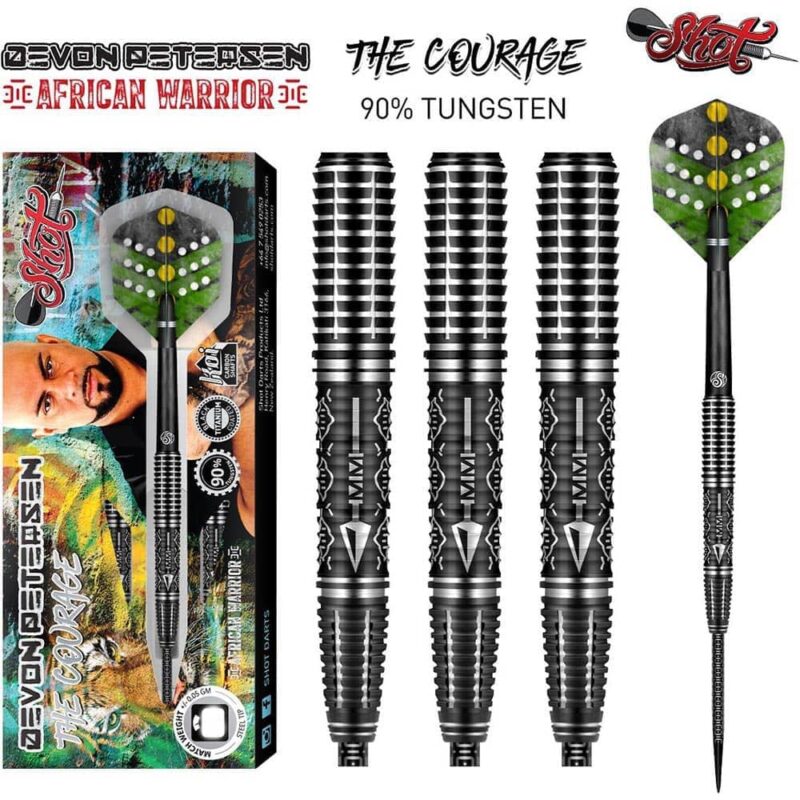 Billaresbalsalobre Dardos Shot Devon Petersen The Courage 90% 24gr SH-DPCST-24 - Imagen 3