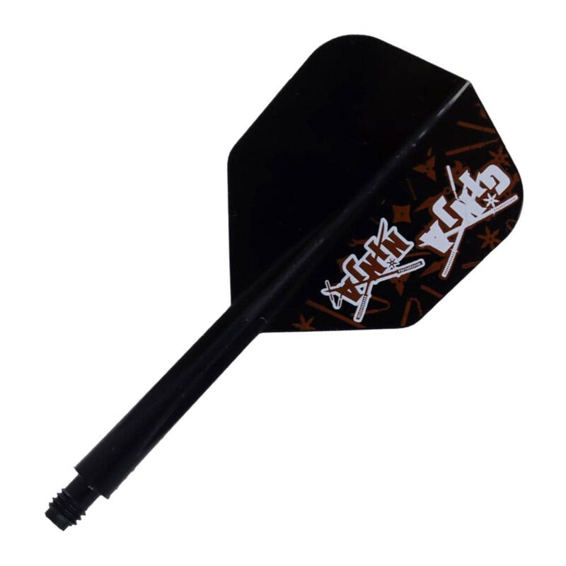 Billaresbalsalobre Plumas Condor Axe Shape Matt Campbell Ginja Ninja S 21.5mm 3 Uds. Negro
