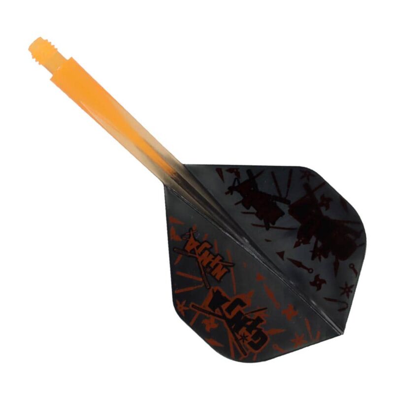 Billaresbalsalobre Plumas Condor Axe Standard Matt Campbell Ginja Ninja L 33.5mm 3 Uds. Naranja Neon - Imagen 3