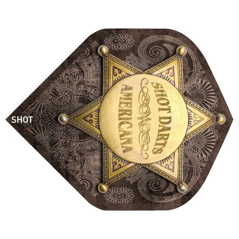 Billaresbalsalobre Plumas Shot Darts Americana Tin Standard SH-SF5415 - Imagen 2