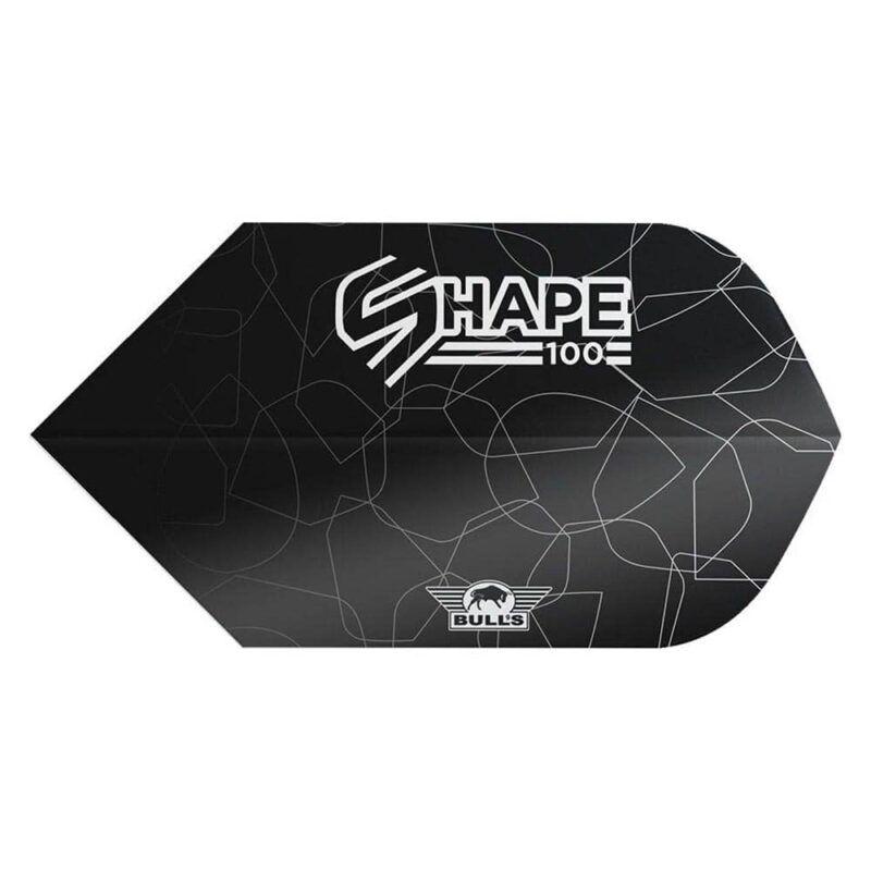 Billaresbalsalobre Plumas Bulls Darts Shape 100 Black Slim  BU-50931 - Imagen 2