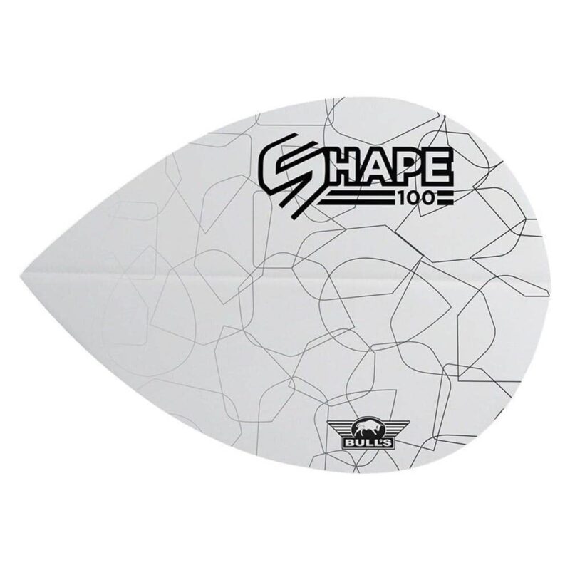 Billaresbalsalobre Plumas Bulls Darts Shape 100 White Pear  BU-50930 - Imagen 2
