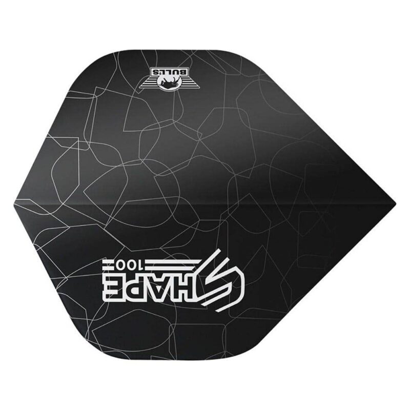 Billaresbalsalobre Plumas Bulls Darts Shape 100 Black Standard  BU-50933 - Imagen 3