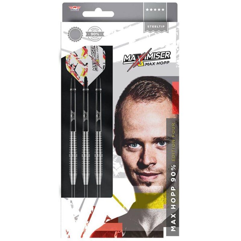 Billaresbalsalobre Dardos Bulls Darts Max Hopp Edition 4 90% 22gr  BU-26022 - Imagen 4