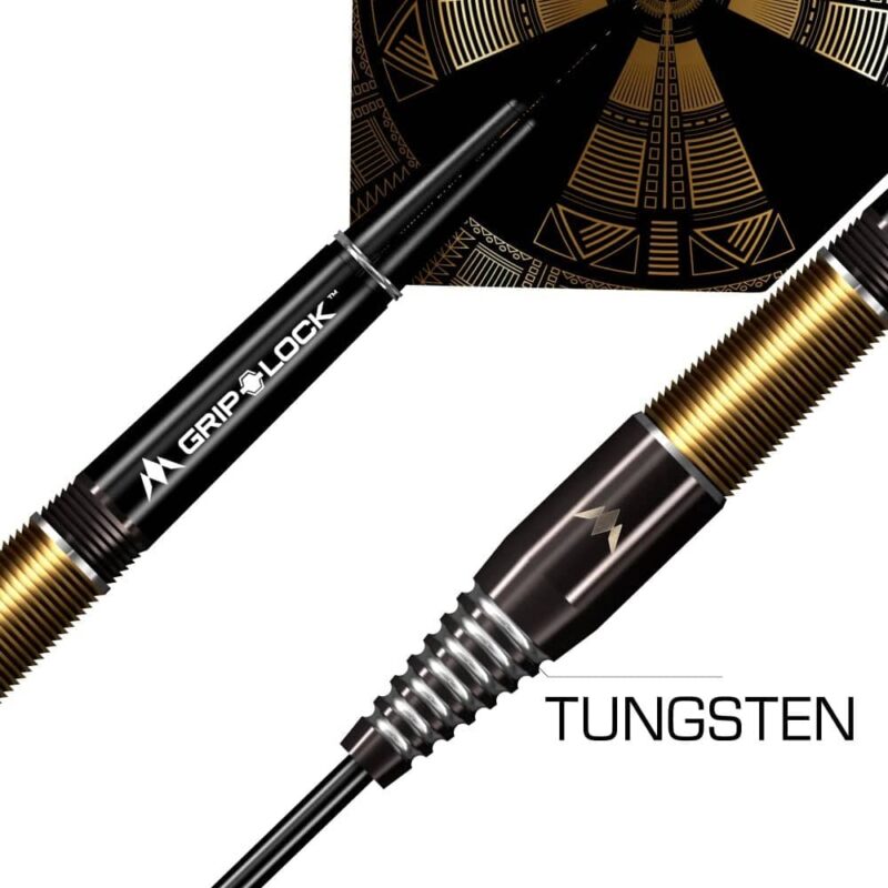 Billaresbalsalobre Dardos Mission Crypt M2 Black & Gold PVD 90% 23gr M001084 - Imagen 5