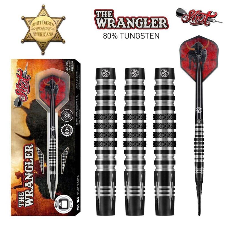 Billaresbalsalobre Dardos Shot Americana The Wrangler 80% 18gr SH-AWSF-18 - Imagen 3
