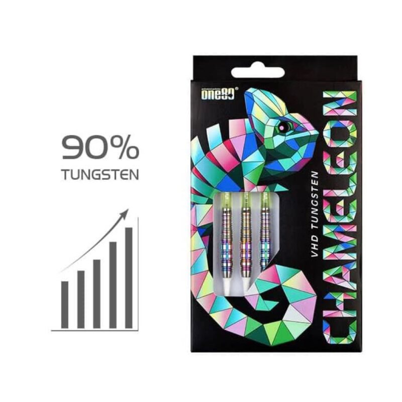 Billaresbalsalobre Dardos One80 Chameleon Emerald 20gr 90% 7962 - Imagen 4