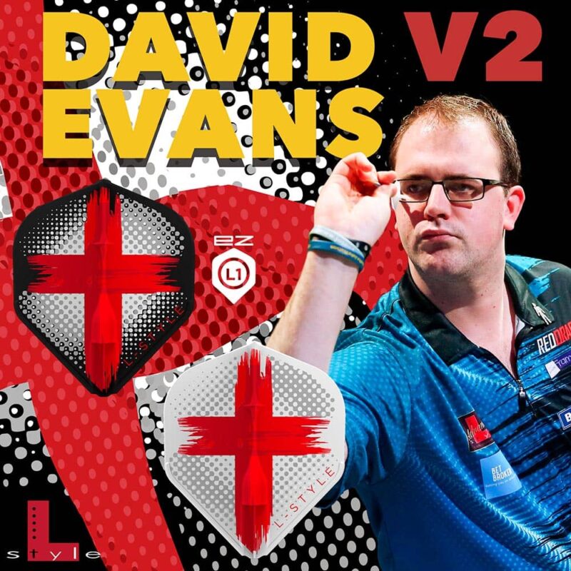 Billaresbalsalobre Plumas L-Flight Signature Champagne L1EZ Standard David Evans v2 Black - Imagen 2