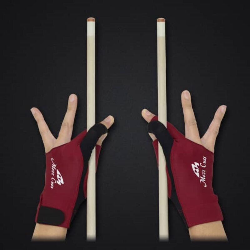Billaresbalsalobre Guante Billar Mezz Cues MGR-R Burgundy L XL Diestro 45198017 - Imagen 4