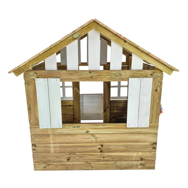 Billaresbalsalobre Casita infantil de madera Masgames Lollipop blanca MA800527 - Imagen 2