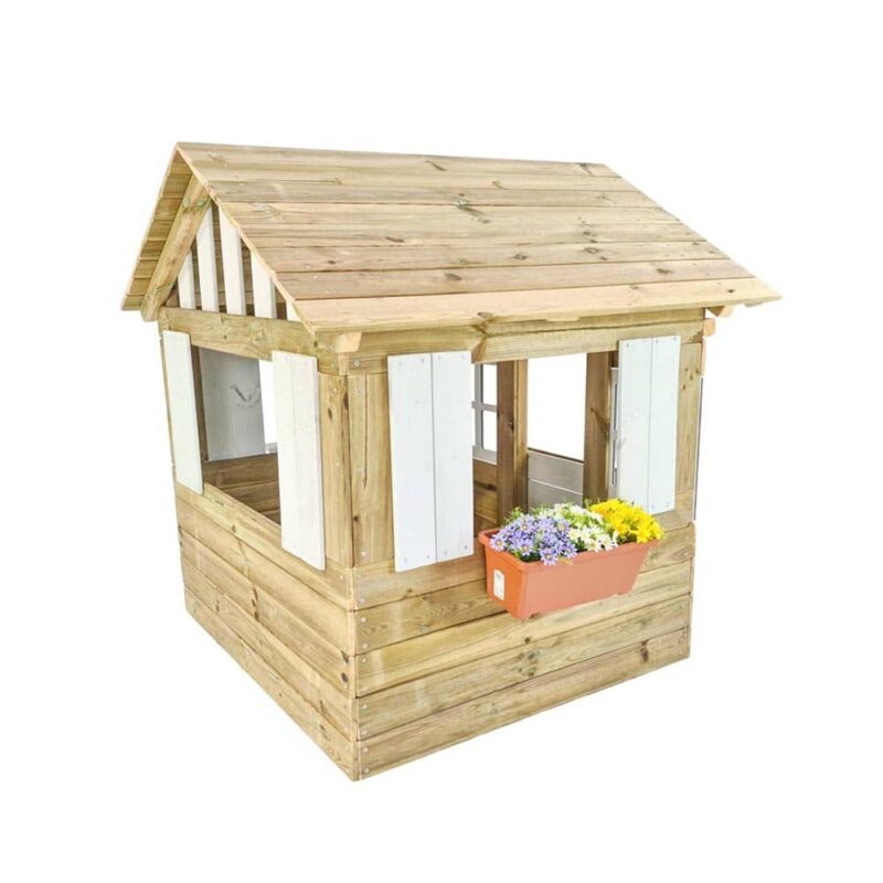 Billaresbalsalobre Casita infantil de madera Masgames Lollipop blanca MA800527 - Imagen 3