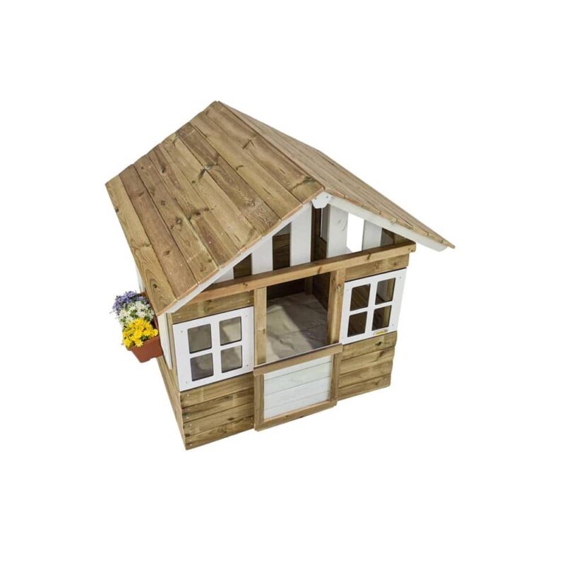 Billaresbalsalobre Casita infantil de madera Masgames Lollipop blanca MA800527 - Imagen 5