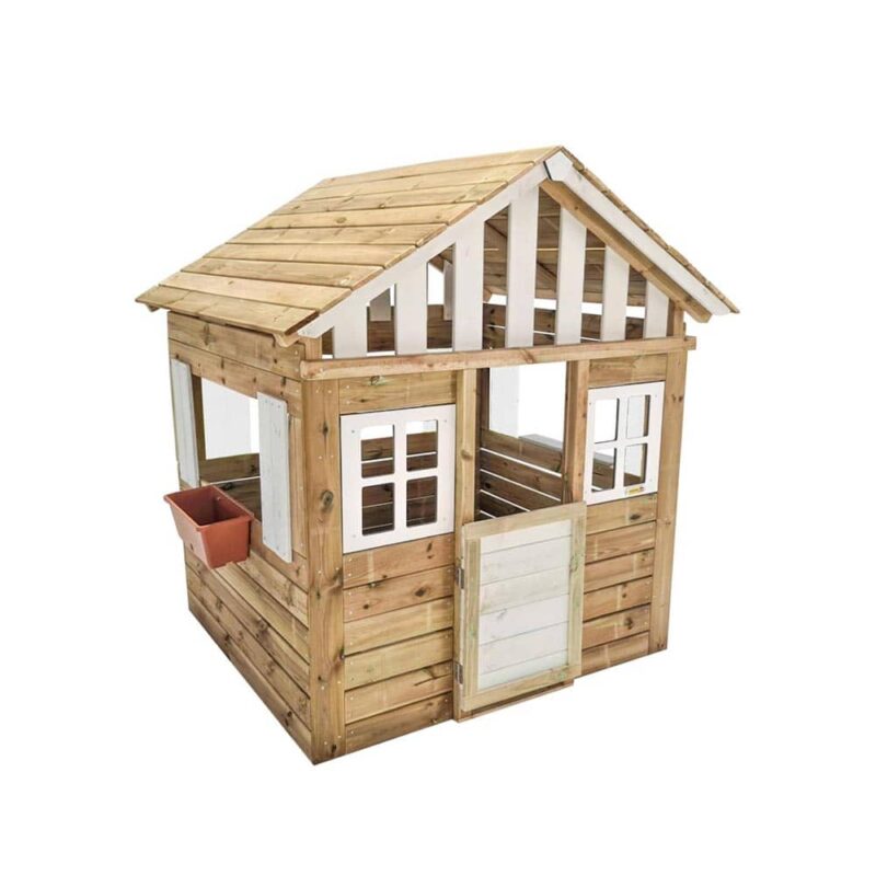 Billaresbalsalobre Casita infantil de madera Masgames Lollipop XL blanca MA800547 - Imagen 2